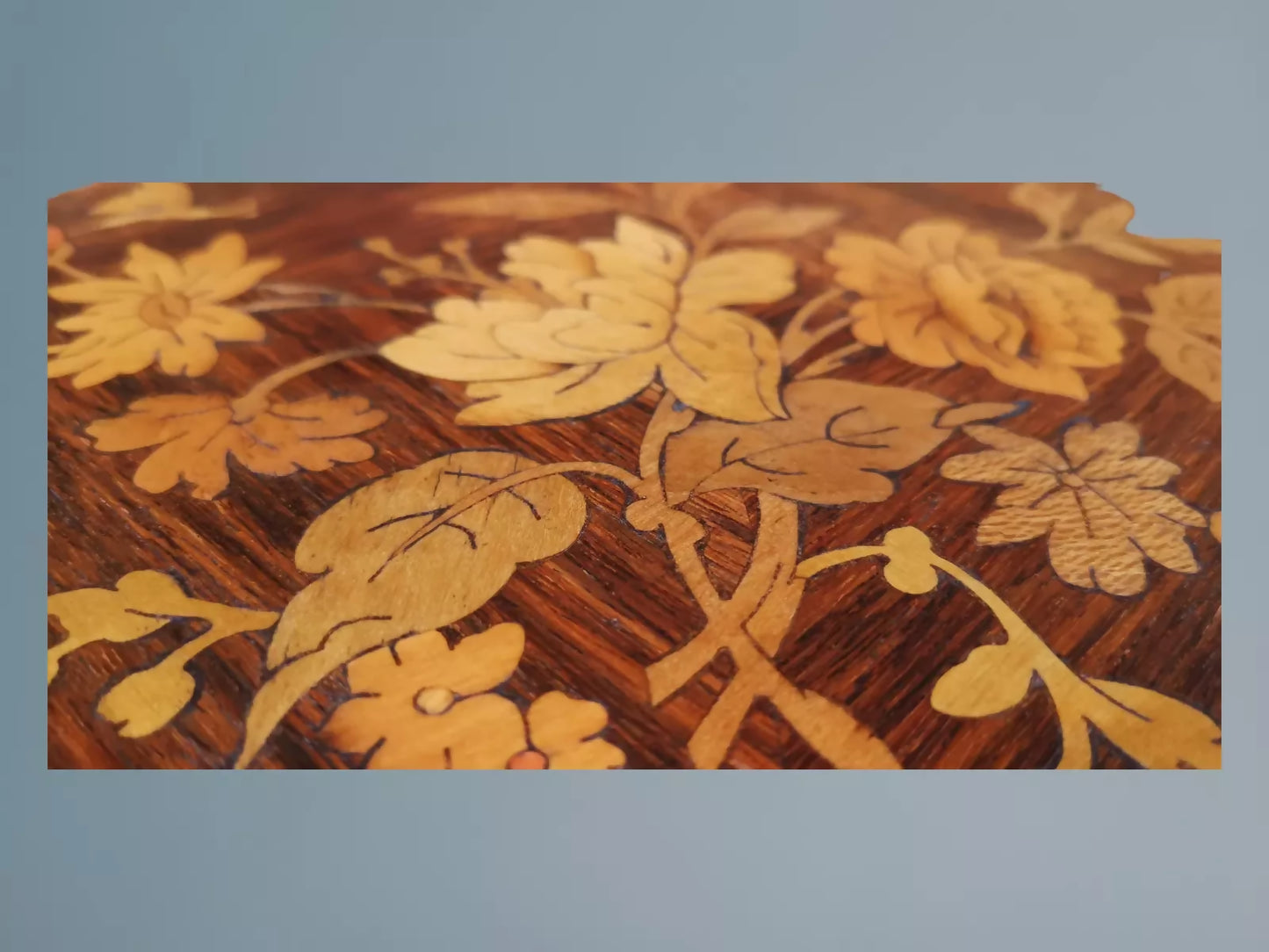 19th Century Victorian Rosewood and Marquetry Centre Table