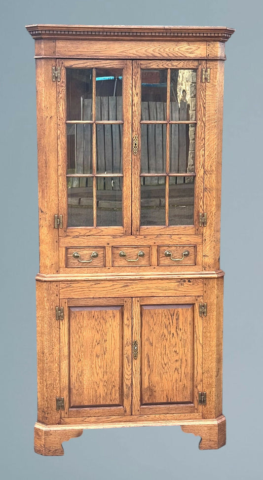 Oak Corner Cabinet Terence Cooper Furniture