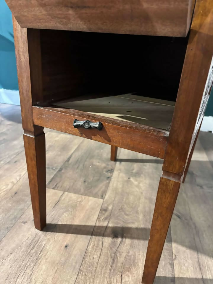 Edwardian Carved Piano Stool2
