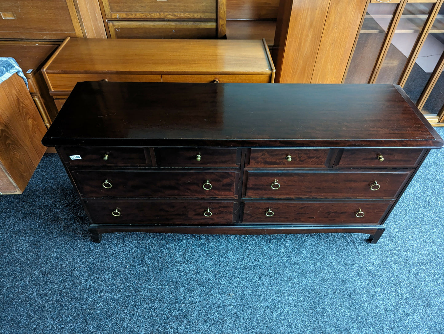 Stag Minstrel Captains Chest, large chest of drawers available to customise