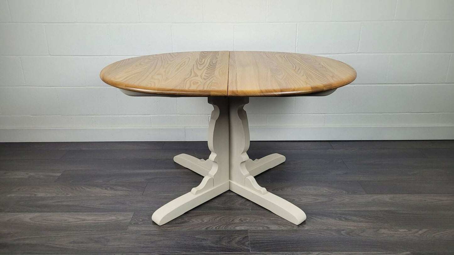 Ercol Chester Extending Pedestal Table, 1990s