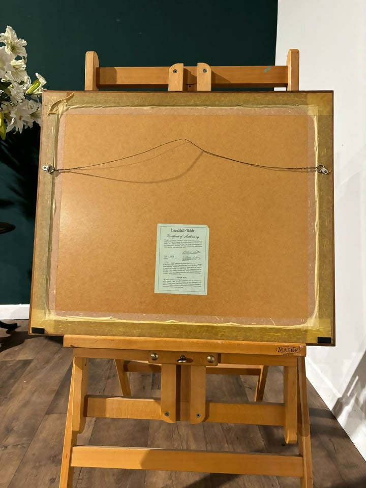 Vintage Lithograph By Richard Linton8
