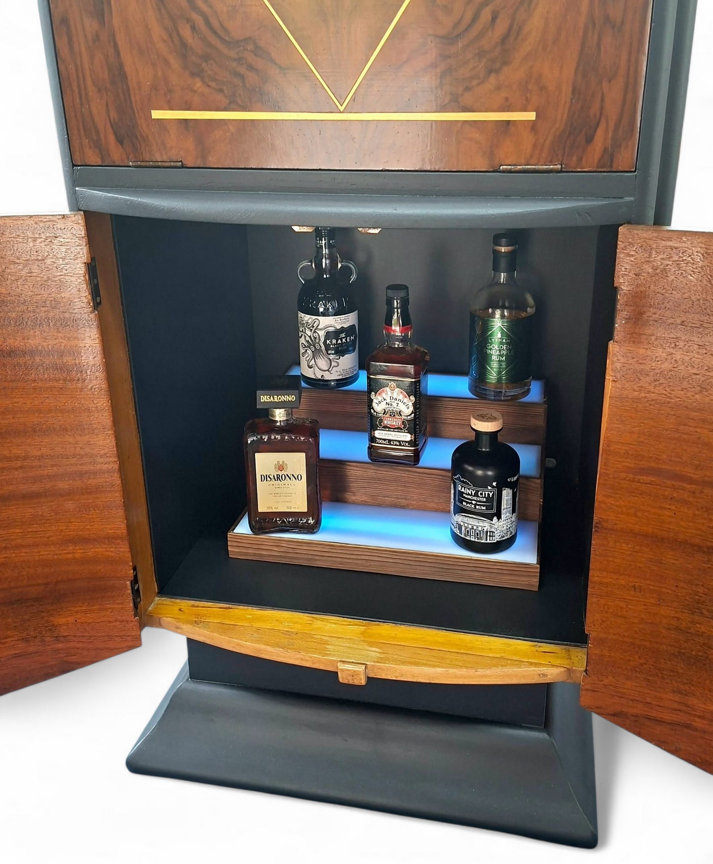 Art Deco Heron Drinks Cabinet