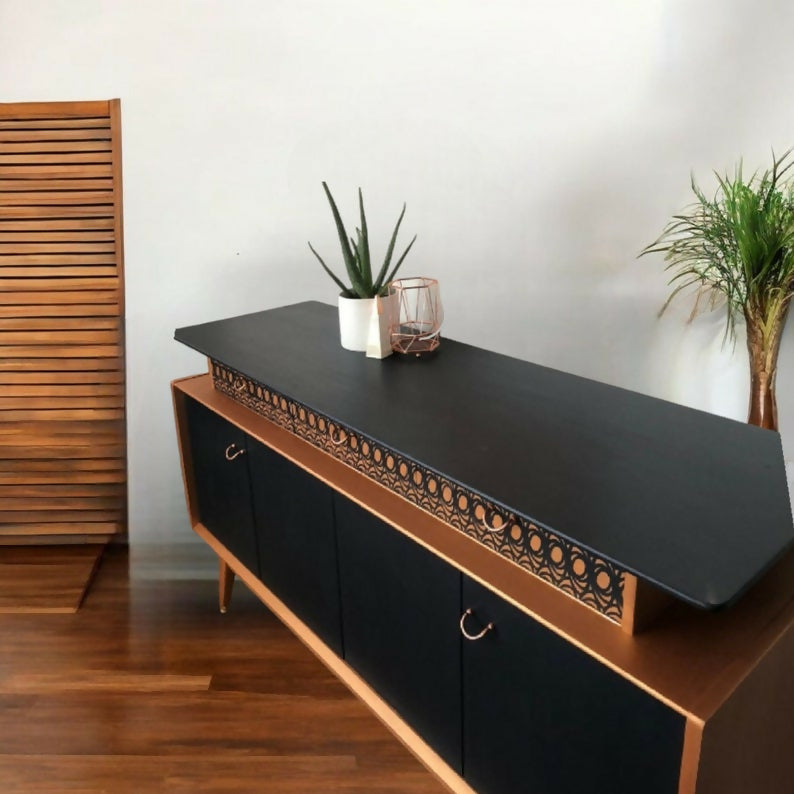 Black Vintage G plan sideboard sideboard