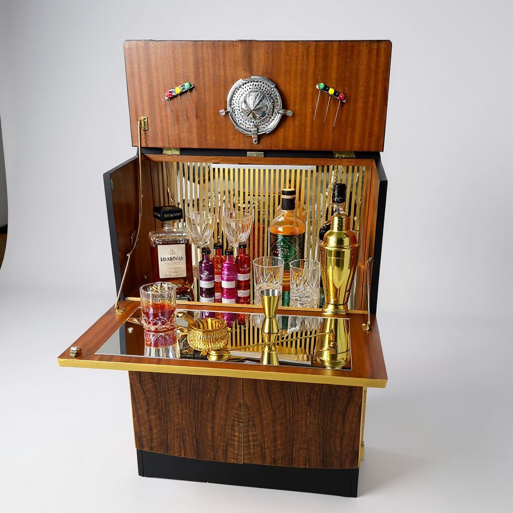 Mid Century Drinks Cabinet