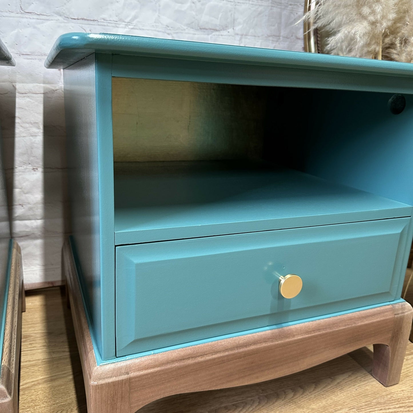 Pair of Stag Minstrel Bedside Tables, Bedside Drawers, Cabinets, Nightstands - MADE TO ORDER