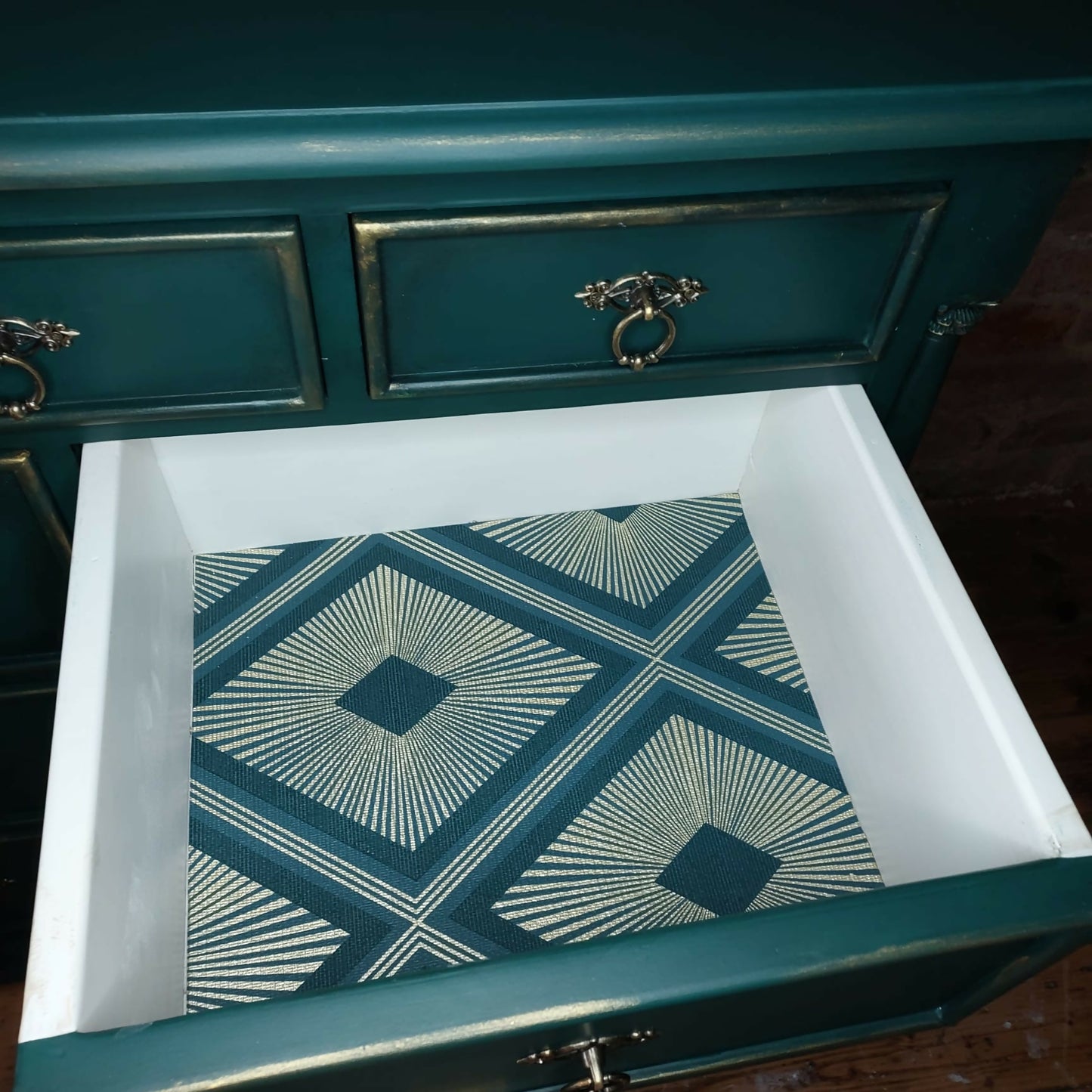 Green Drawer Unit