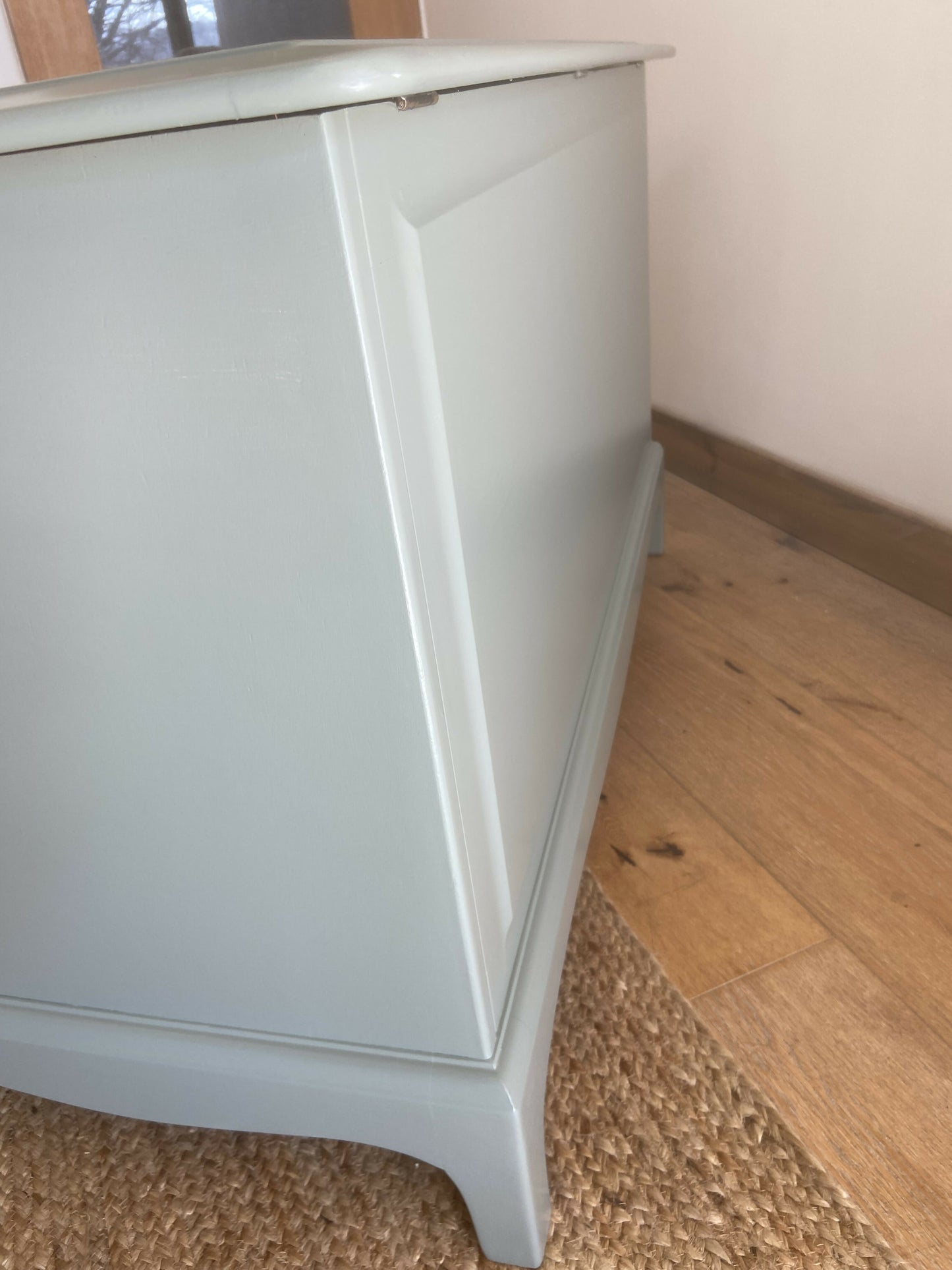 Stag green blanket box