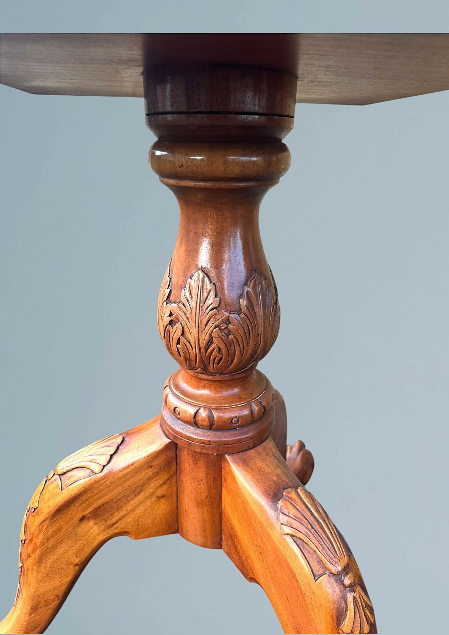 Twin Pedestal Burr Walnut Extending Dining Table