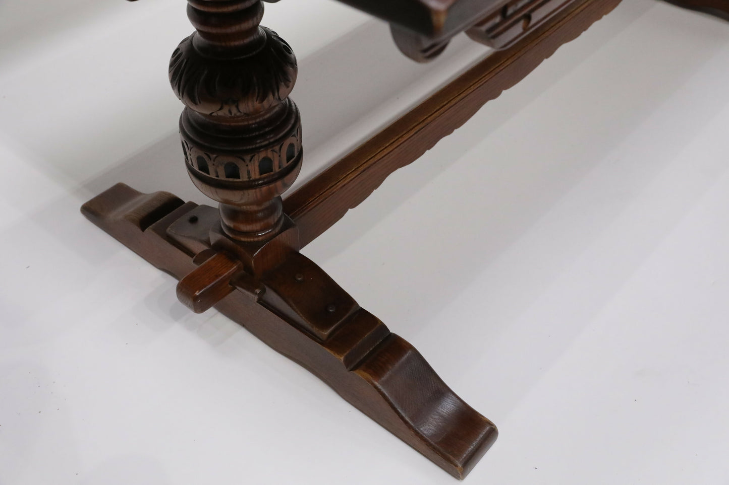 Old Charm Dining Table Solid Oak Refectory Tudor Brown 1727 FREE UK Delivery*. SBR9297/2806D