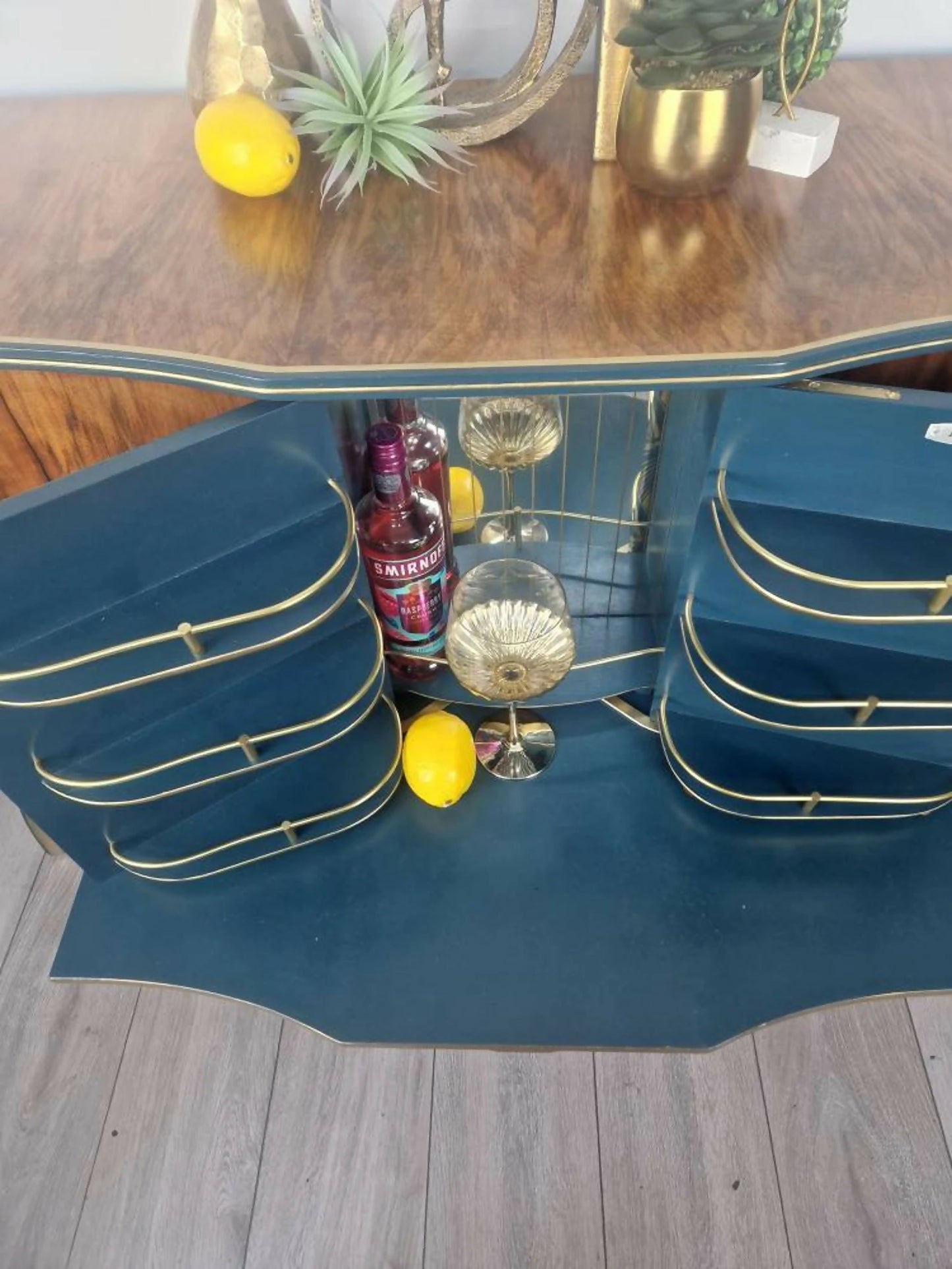 Beautility cocktail cabinet mid century