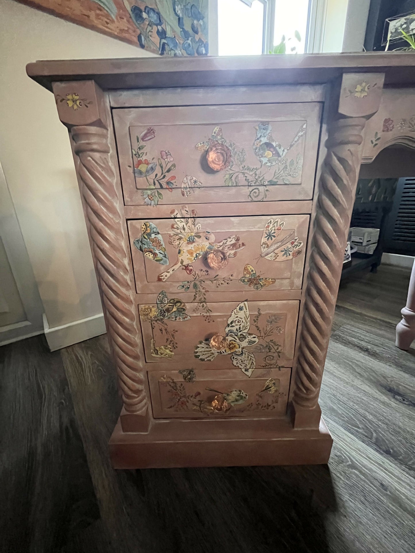 Painted Desk/Dressing Table
