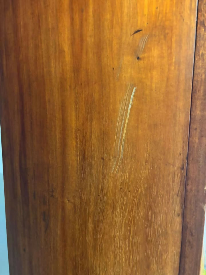 Edwardian Walnut Double Wardrobebb