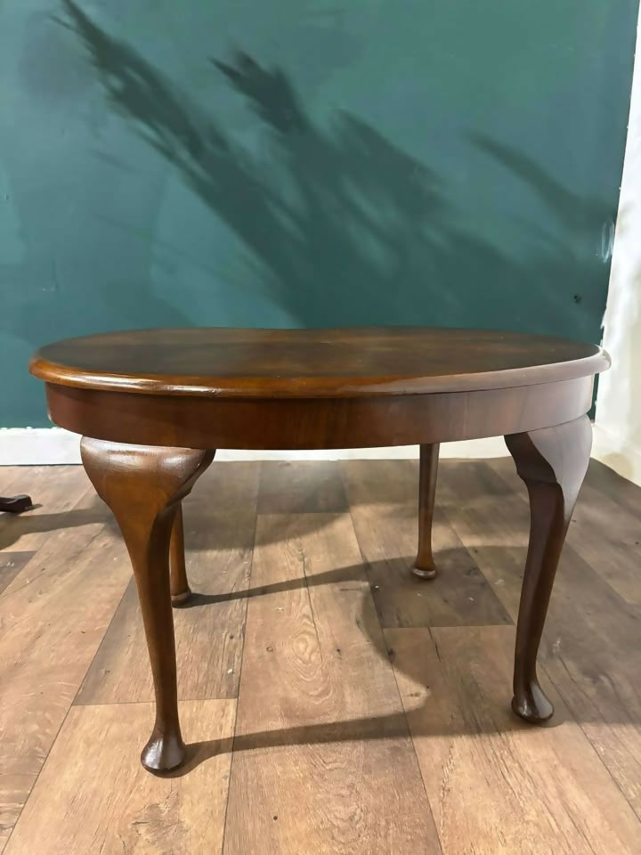 Vintage Mahogany Kidney Shaped Side Tablem