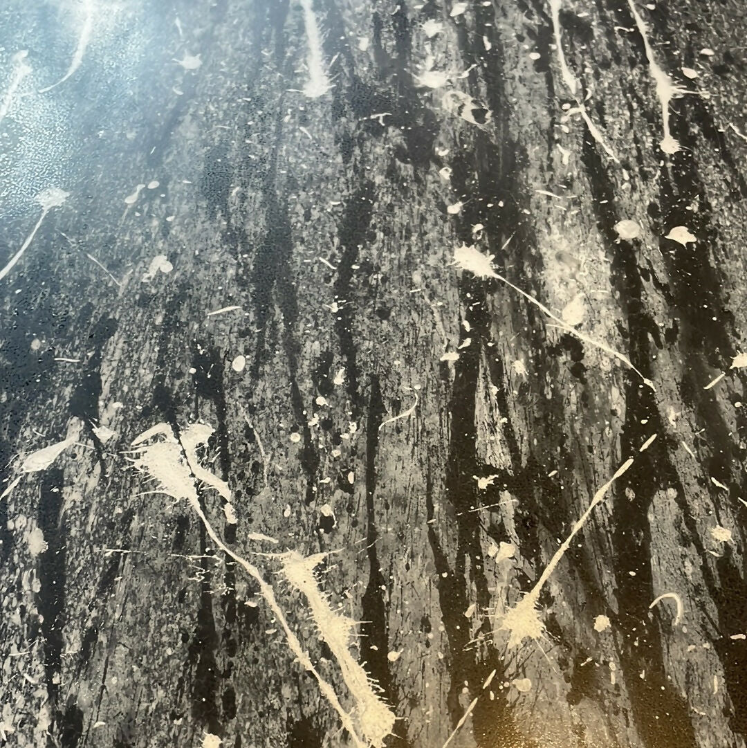 Epoxy Resin Bespoke Dining Table And 4 Chairs