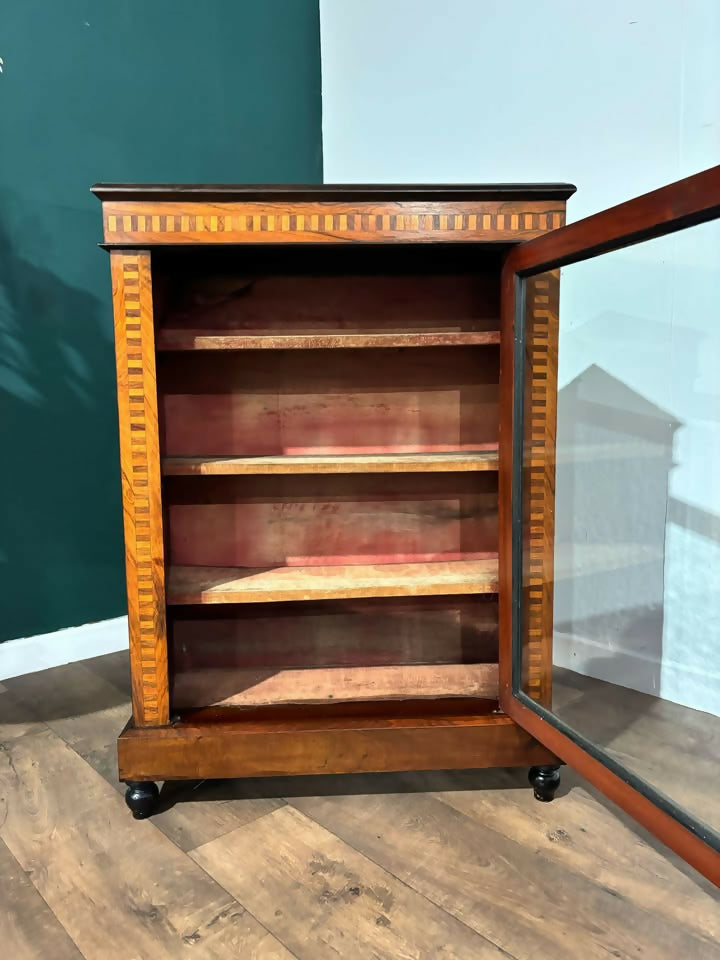 Victorian Inlaid Mahogany and walnut Side Cabinet88