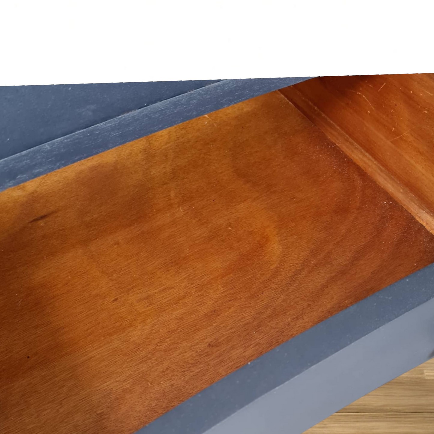 Navy blue sideboard