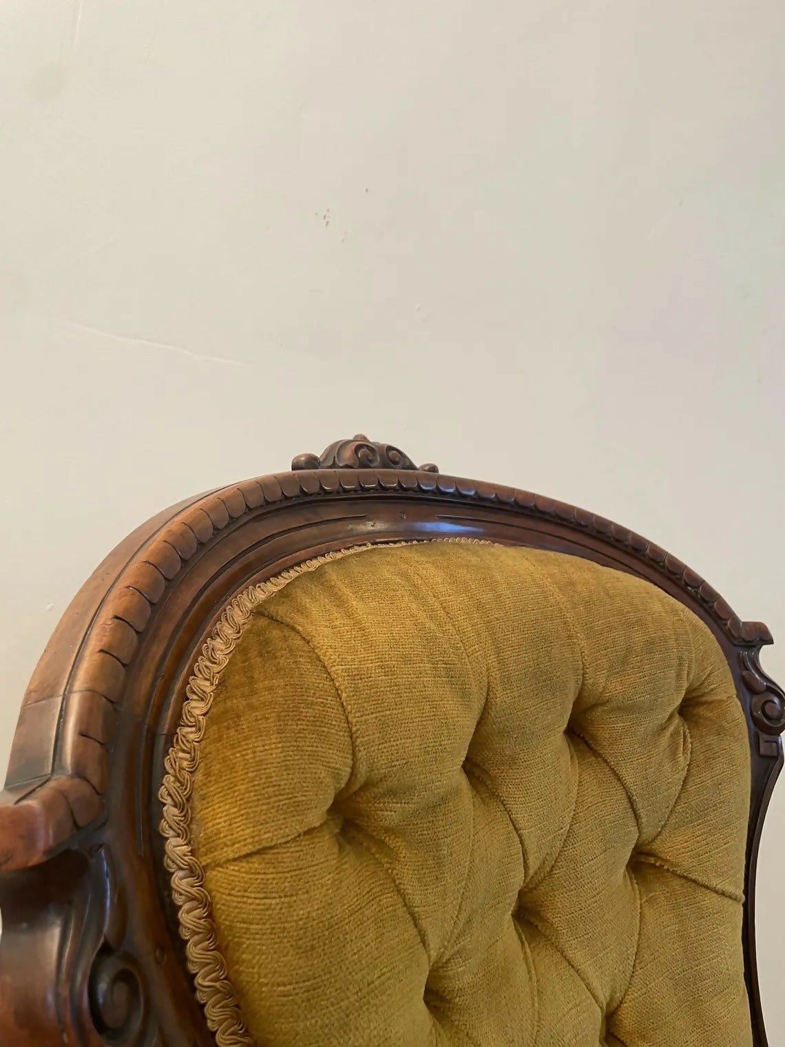 A vintage Louis XIV style armchair