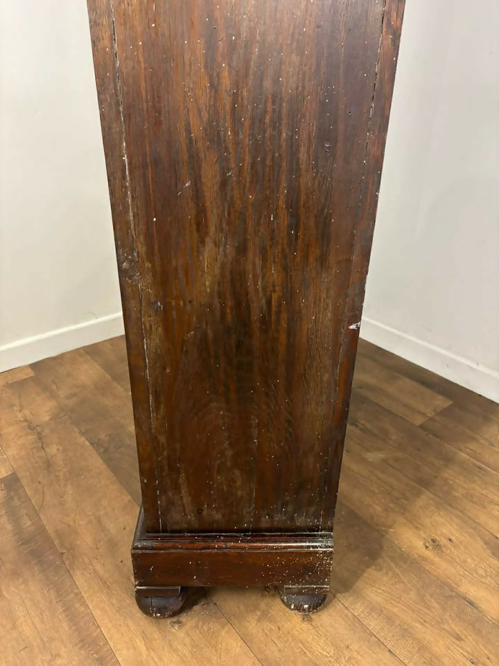 Georgian Oak Two Door Livery Cupboard