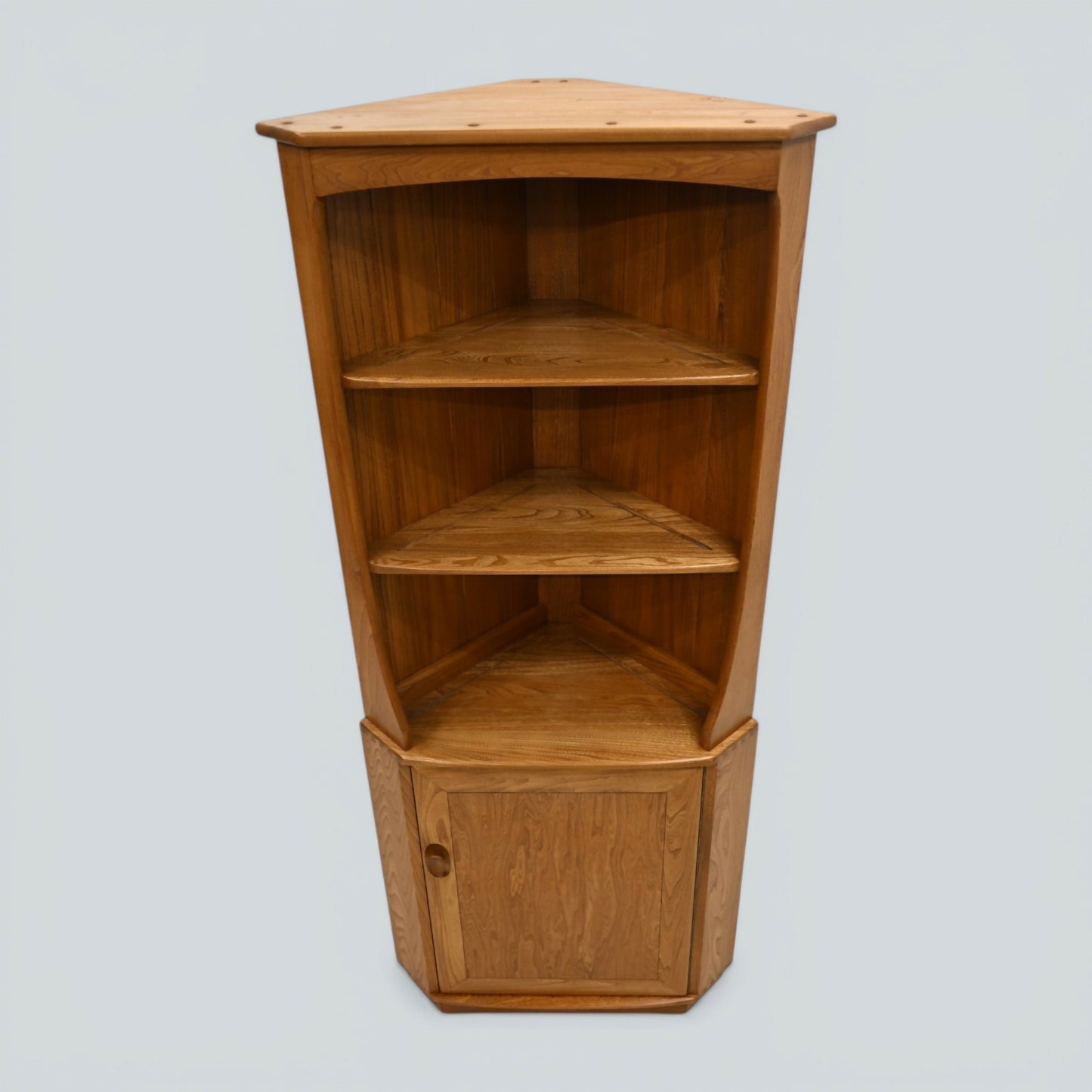 Genuine Ercol Windsor Corner Cabinet Light Finish Model 743 FREE UK Delivery
