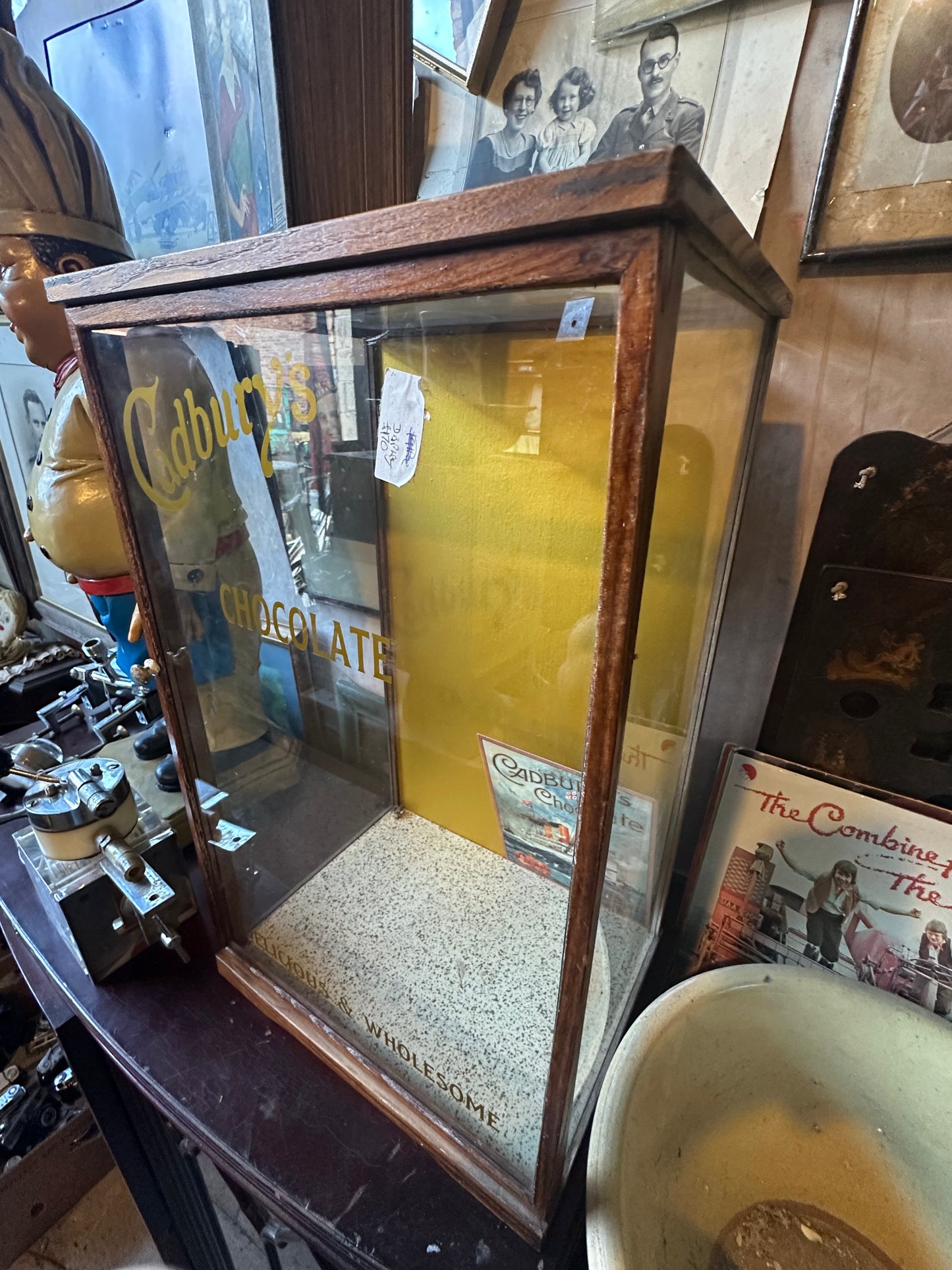 Nice Antique Glass Display Cabinet