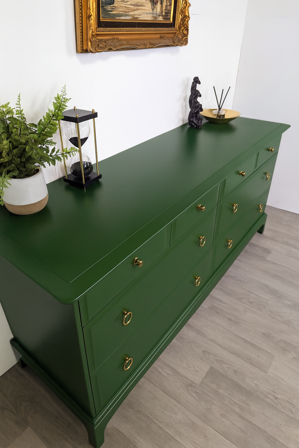 Stag Minstrel Captains Chest , 8 Drawer Captains Chest