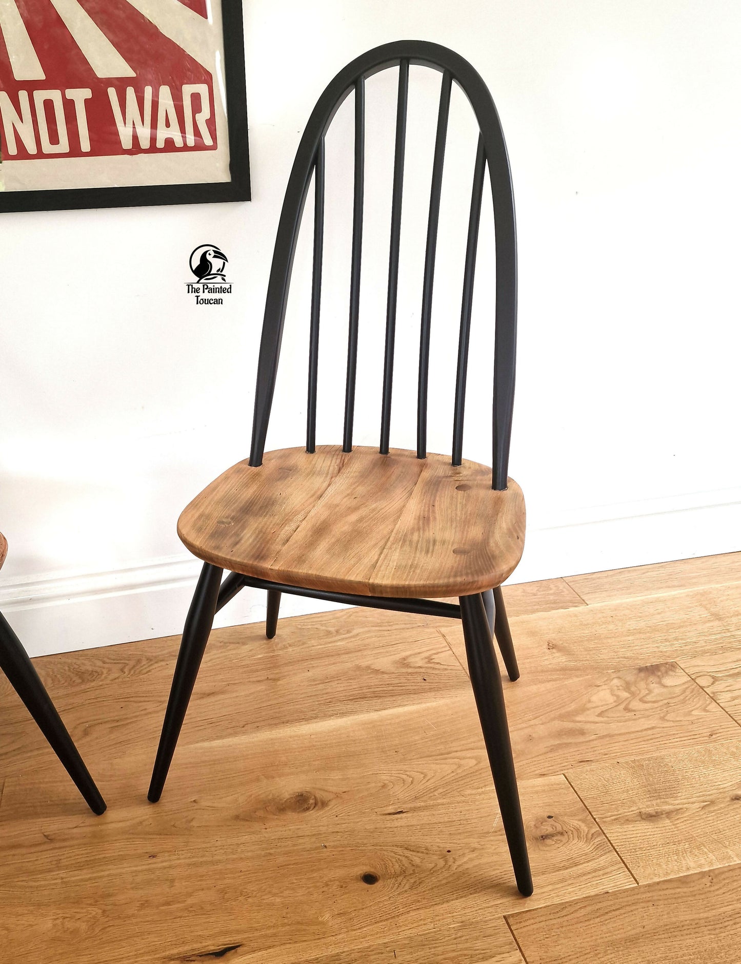 Pair of Ercol Chairs - Black
