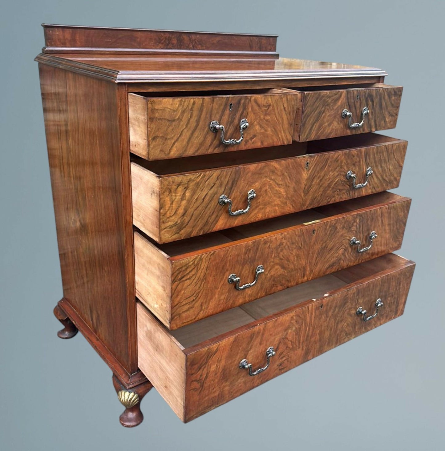 Antique Walnut Chest of Drawers