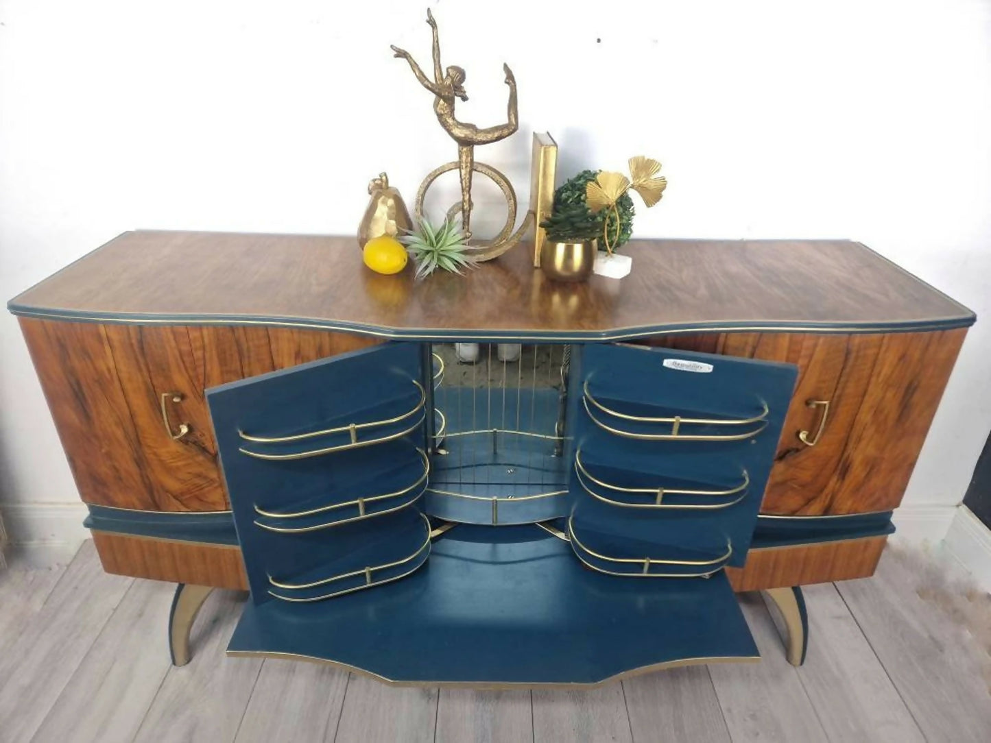 Beautility cocktail cabinet mid century
