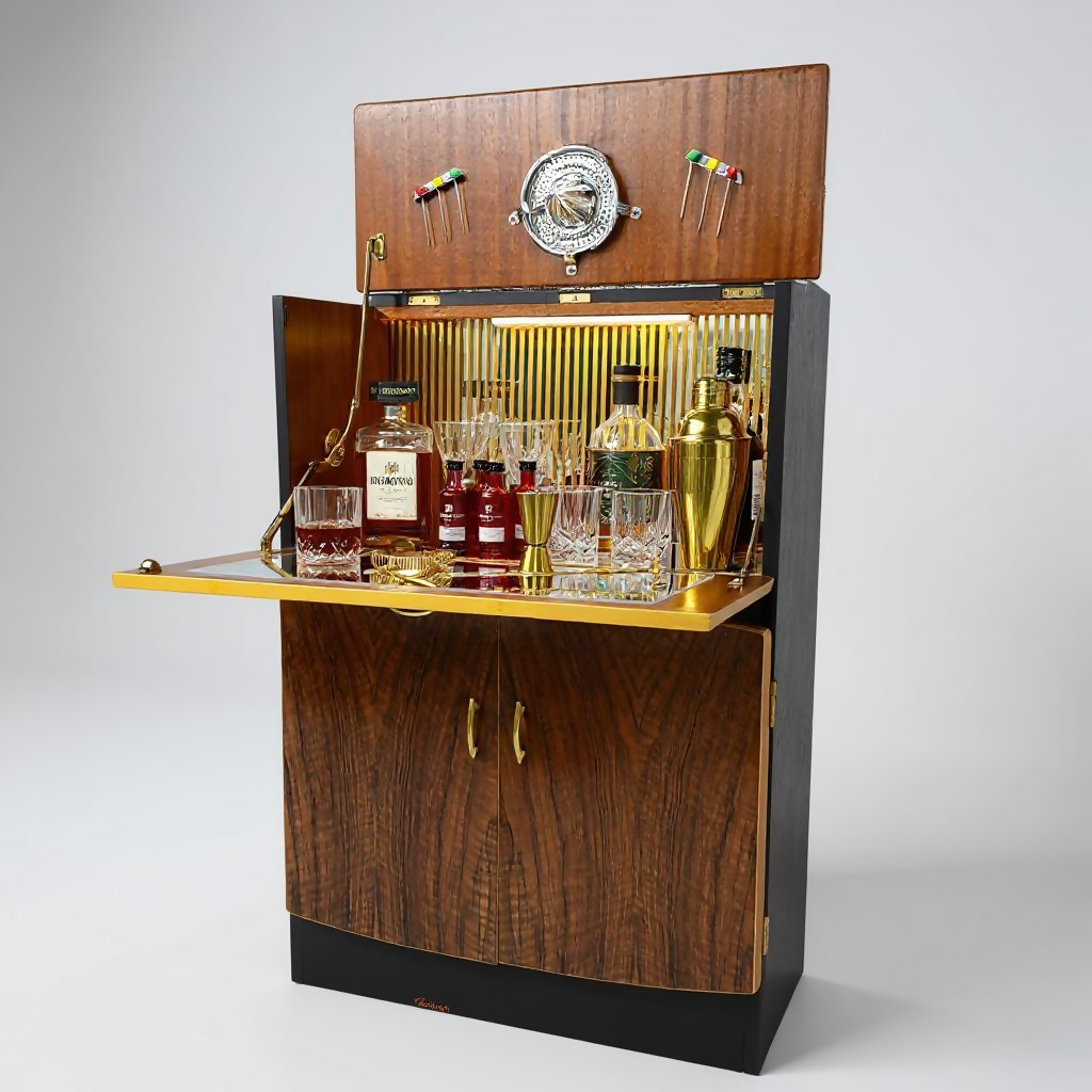 Mid Century Drinks Cabinet