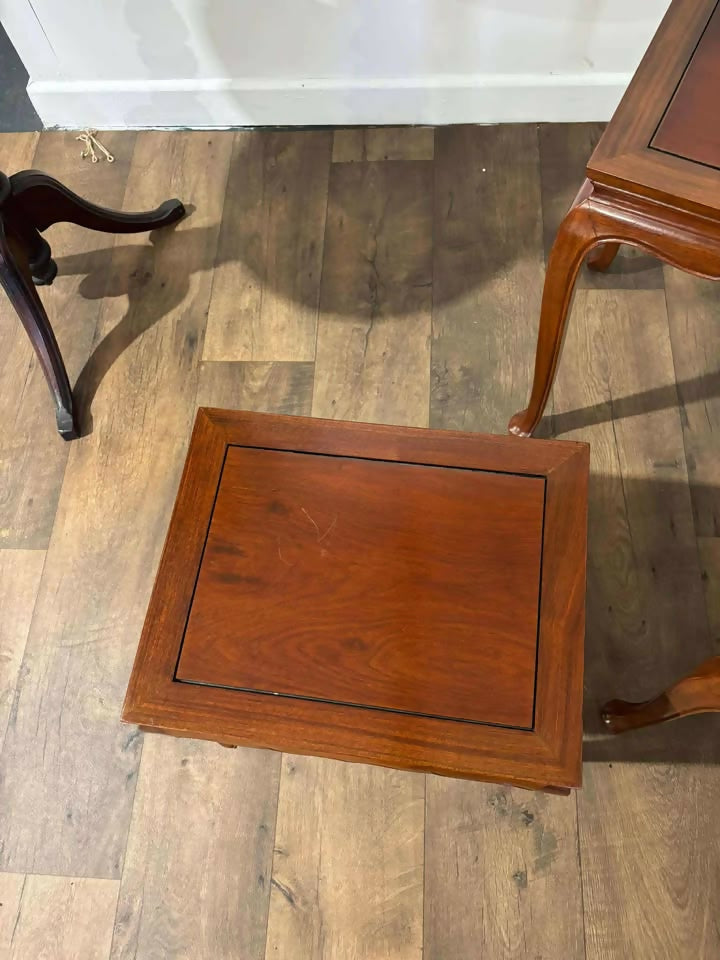 Oriental Style Nest of Three Tables