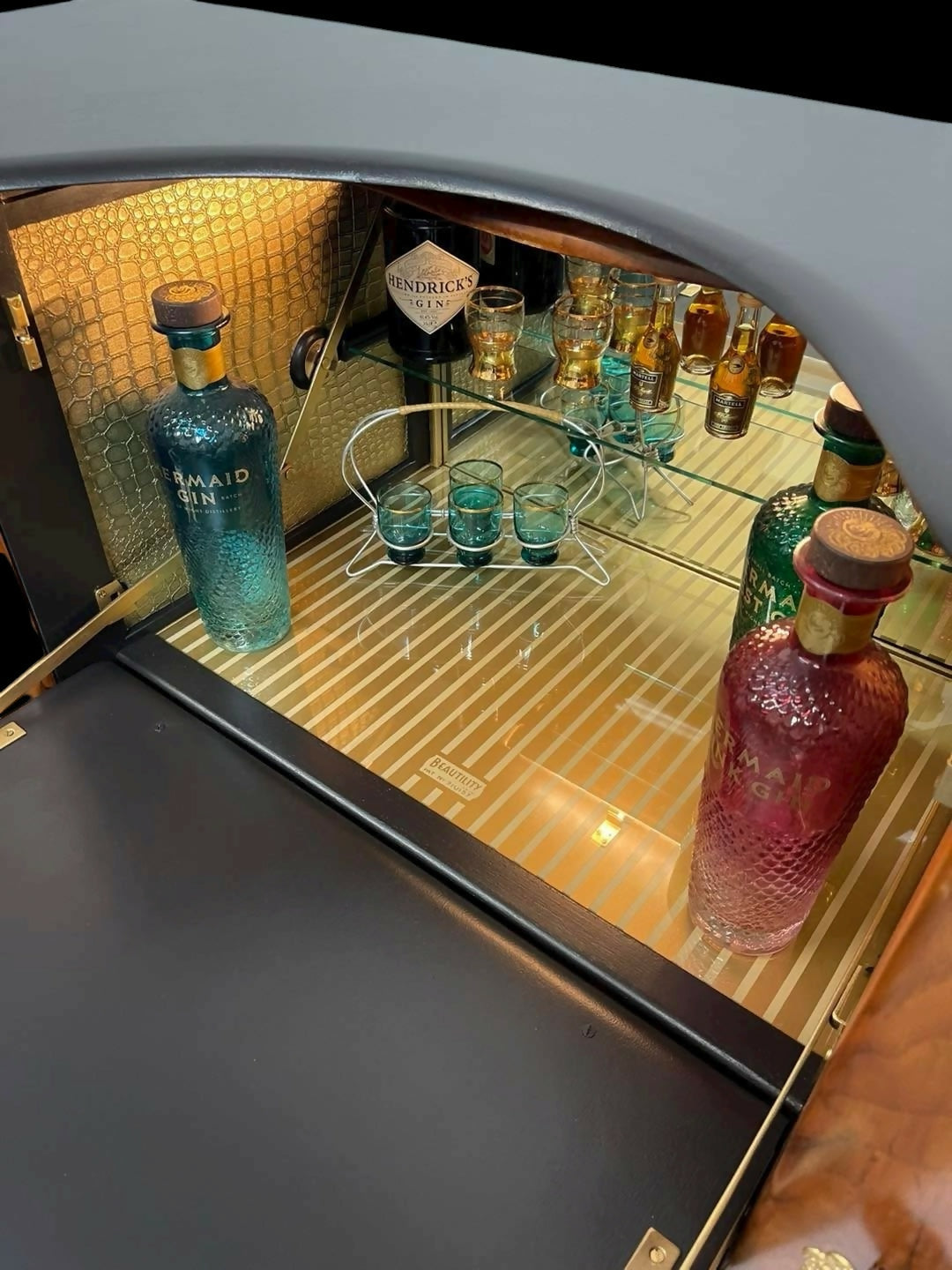 Mid Century Beautility Drinks Cabinet Sideboard Cocktail Bar Retro 1960 Vintage