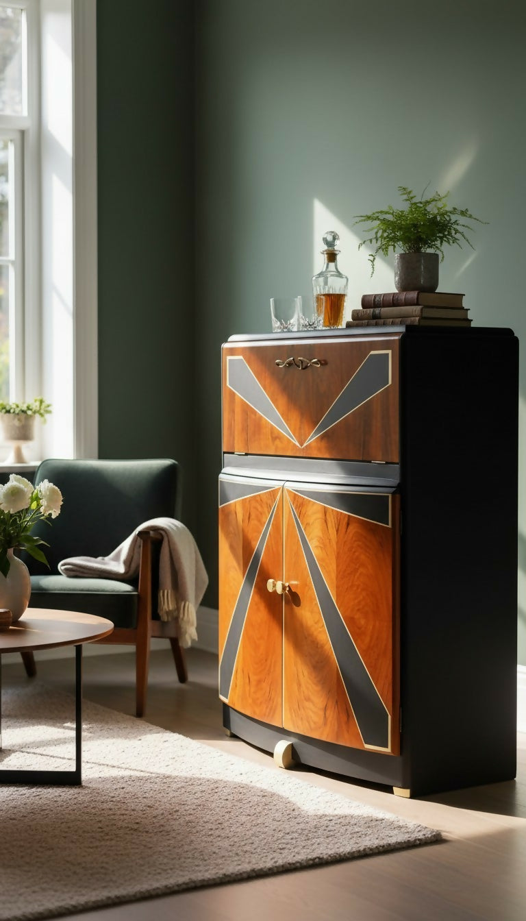 Art Deco Drinks/ Cocktail Cabinet