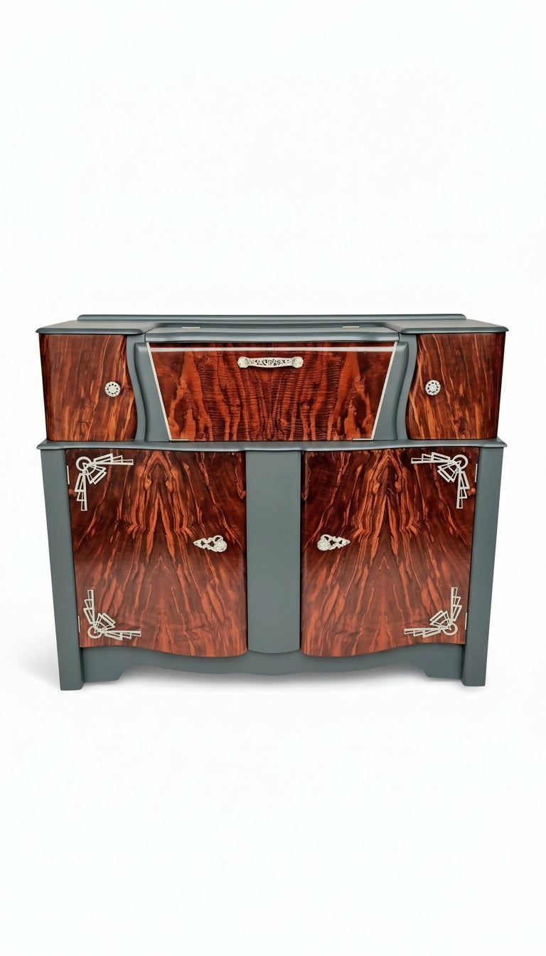 Vintage Upcycled Mid Century Drink Cabinet