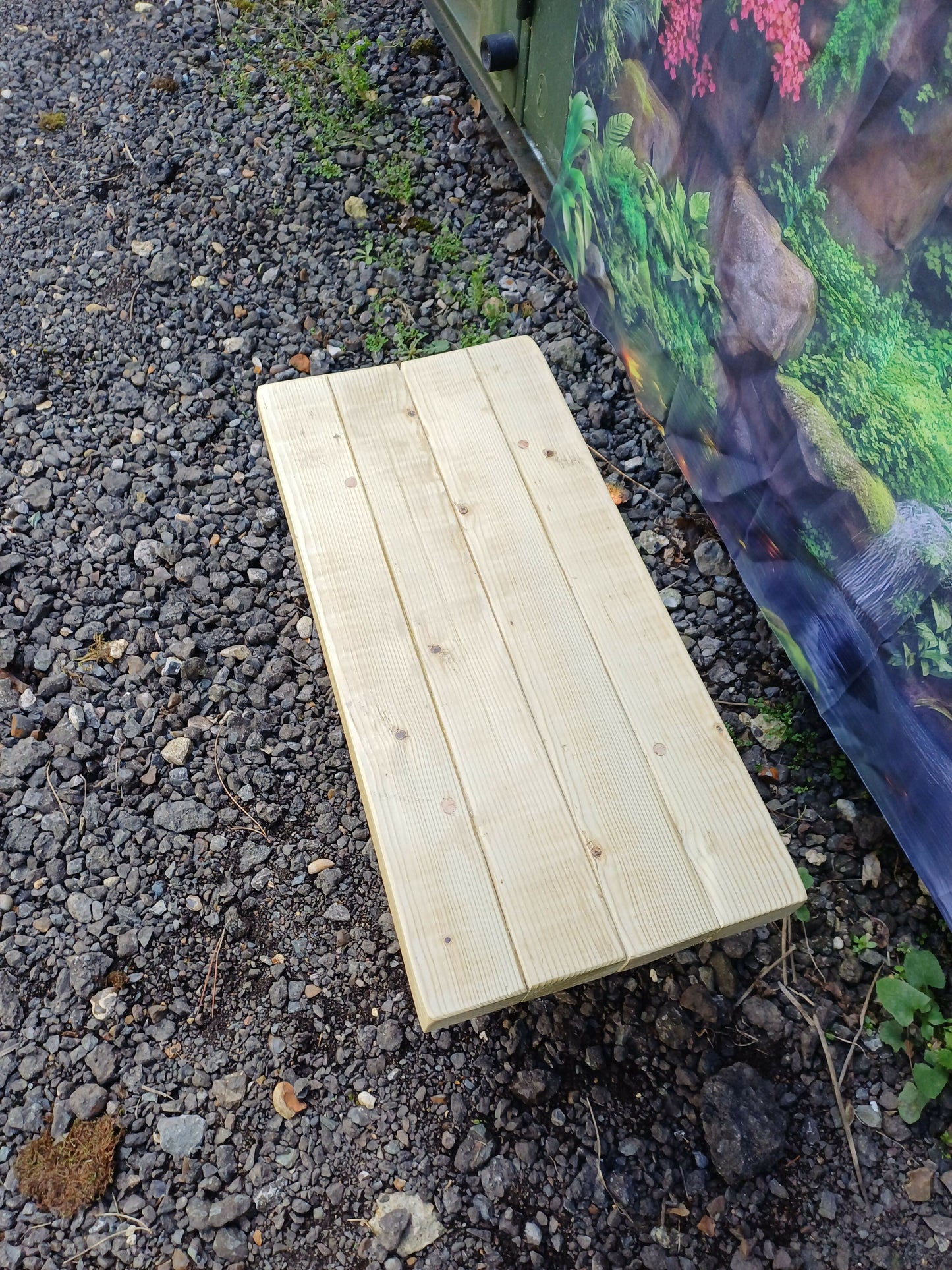 Small wooden table