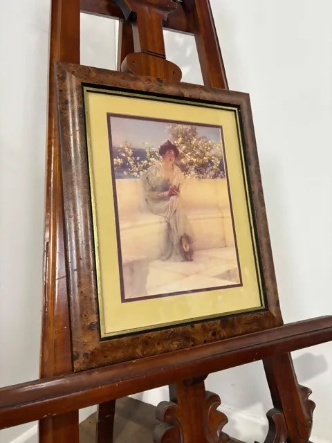Framed Classical Lady Portrait – After Sir Lawrence Alma-Tadema