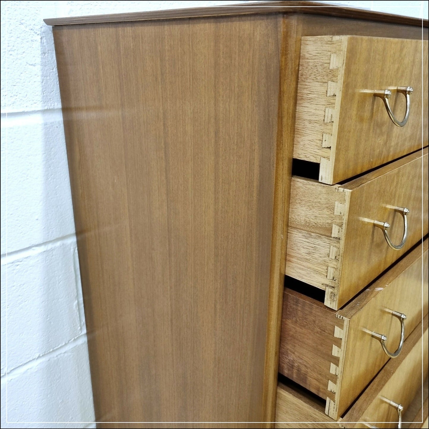 vintage chest of drawers teak G Pla Era Eon mid century danish design