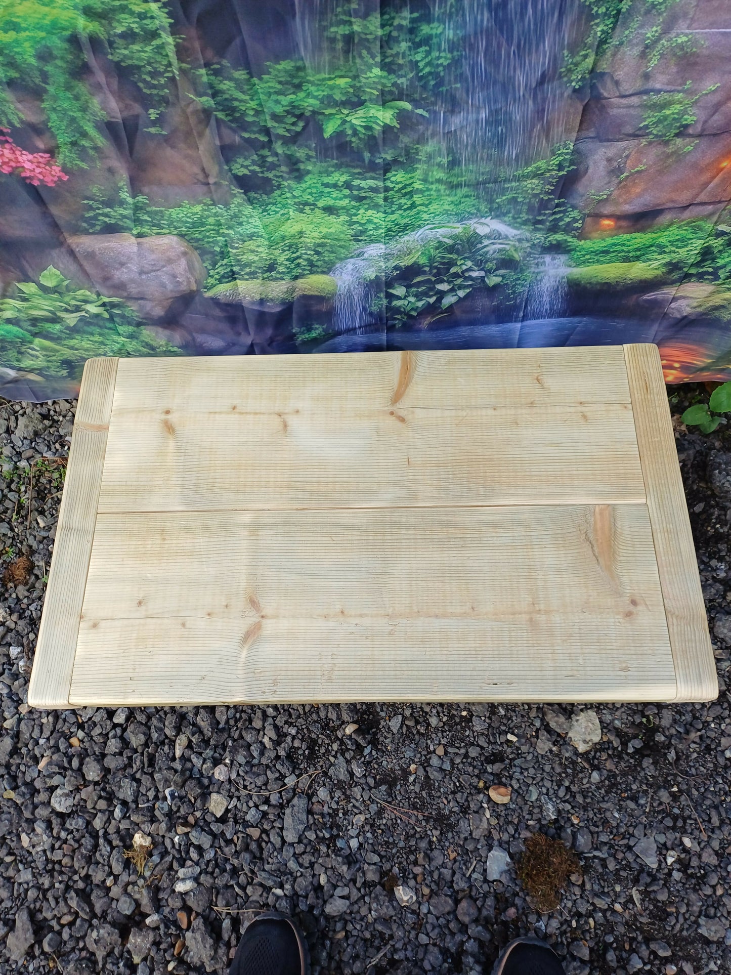 Small wooden table