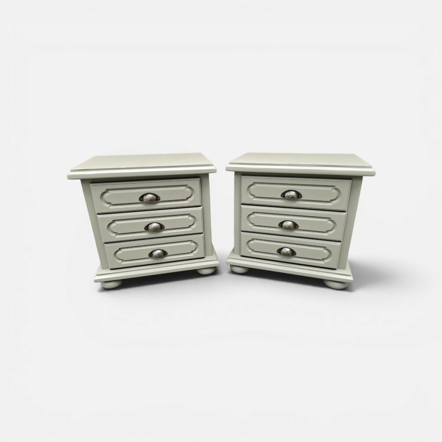 Sage Green Farmhouse Bedside Tables