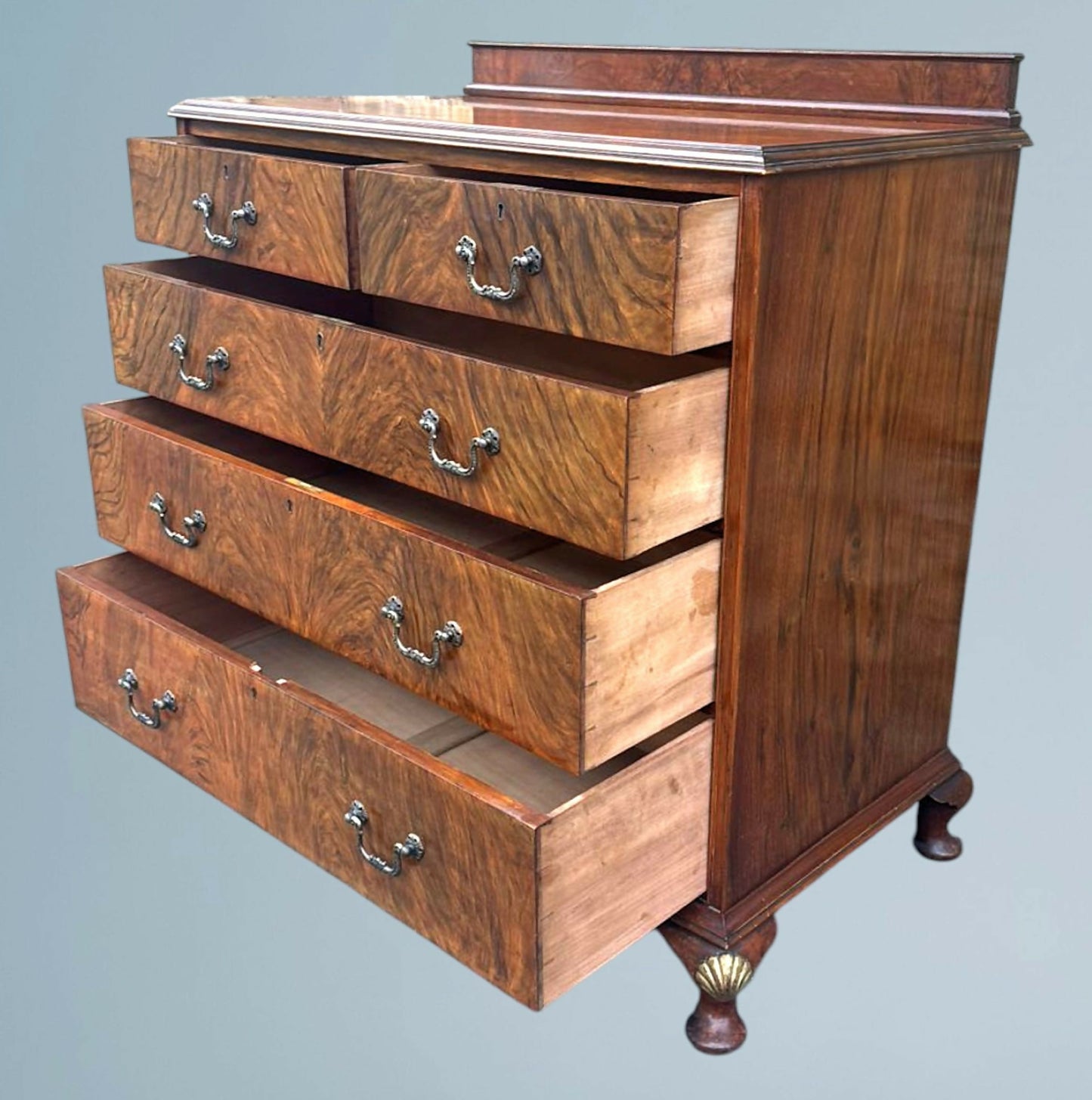 Antique Walnut Chest of Drawers