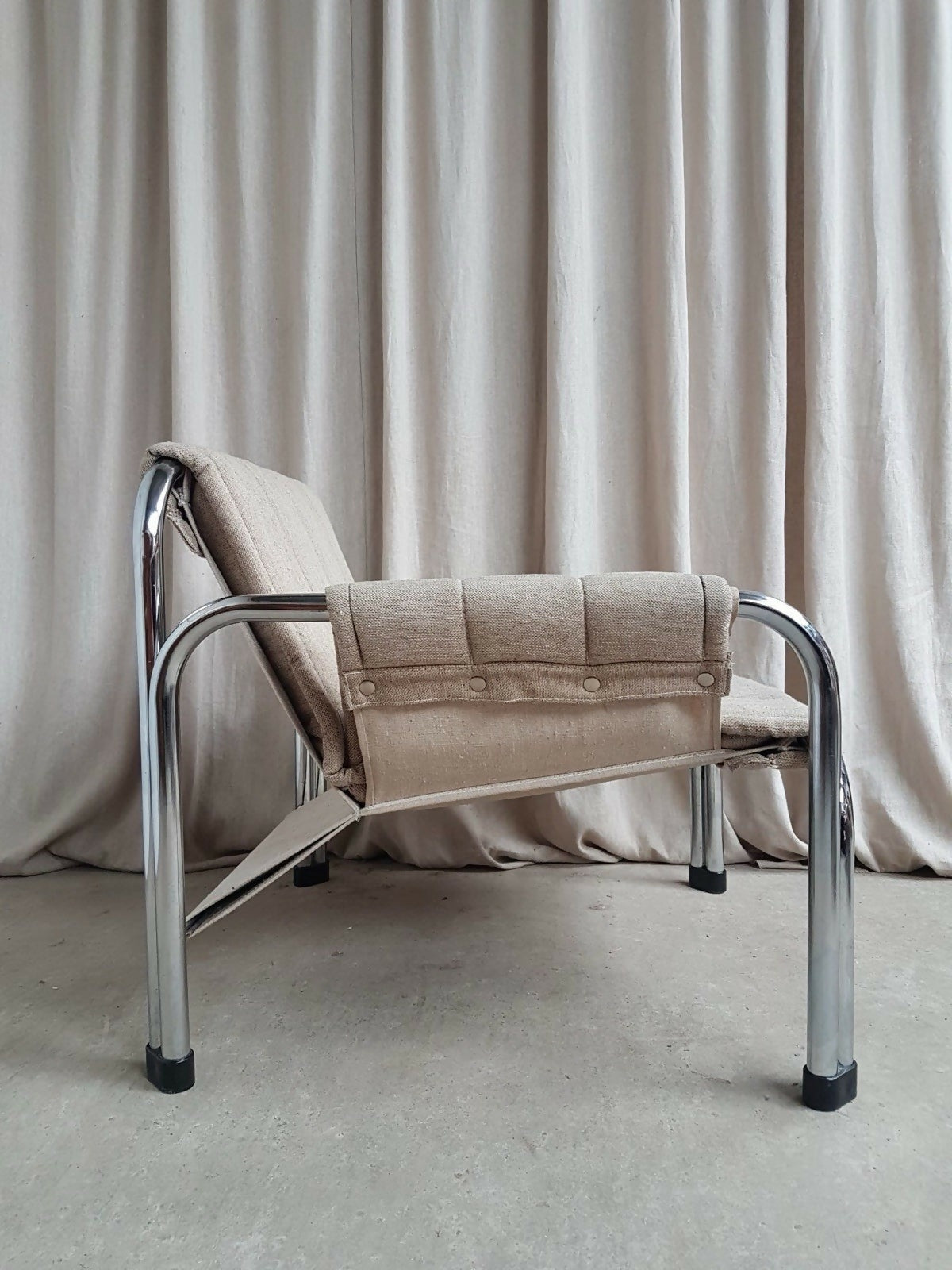 Vintage Mid Century Lounge Chair Armchair By Viliam Chlebo for Kodreta Myjava R899