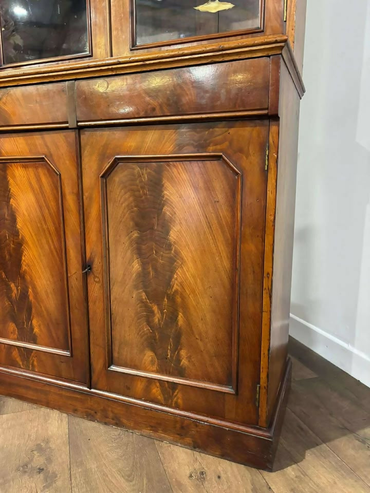Victorian Mahogany Bookcase v