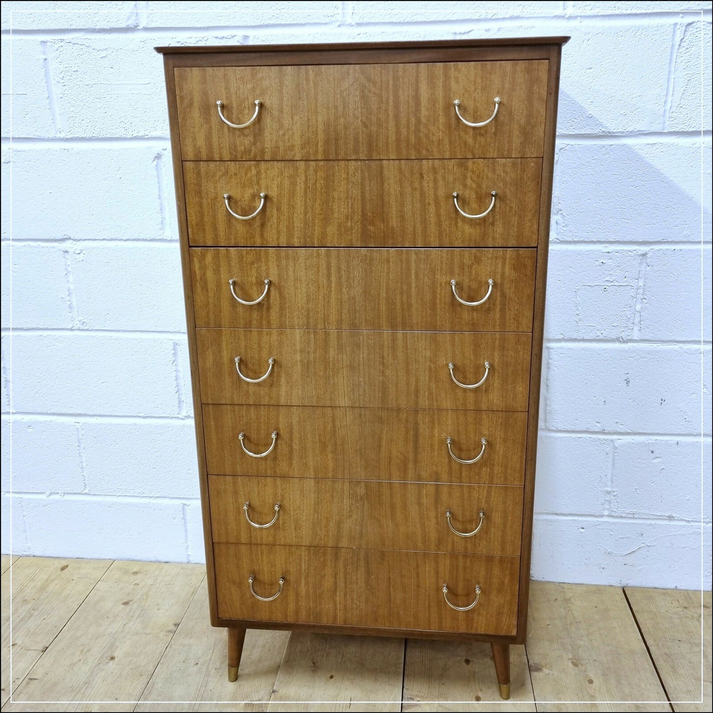 vintage chest of drawers teak G Pla Era Eon mid century danish design