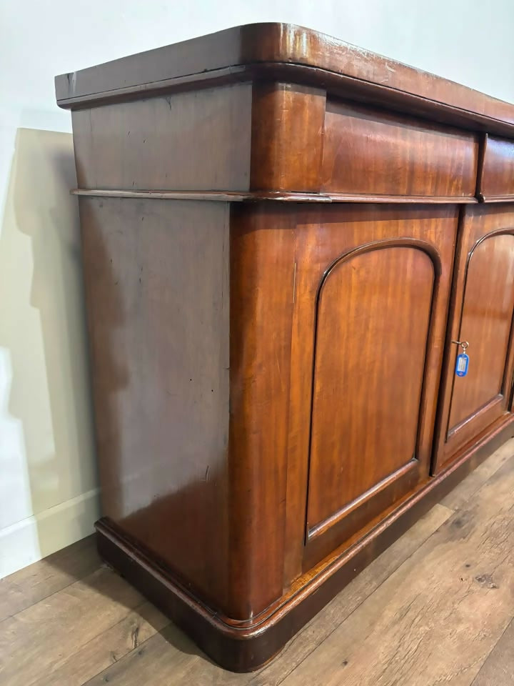 Victorian mahogany chiffonier features c