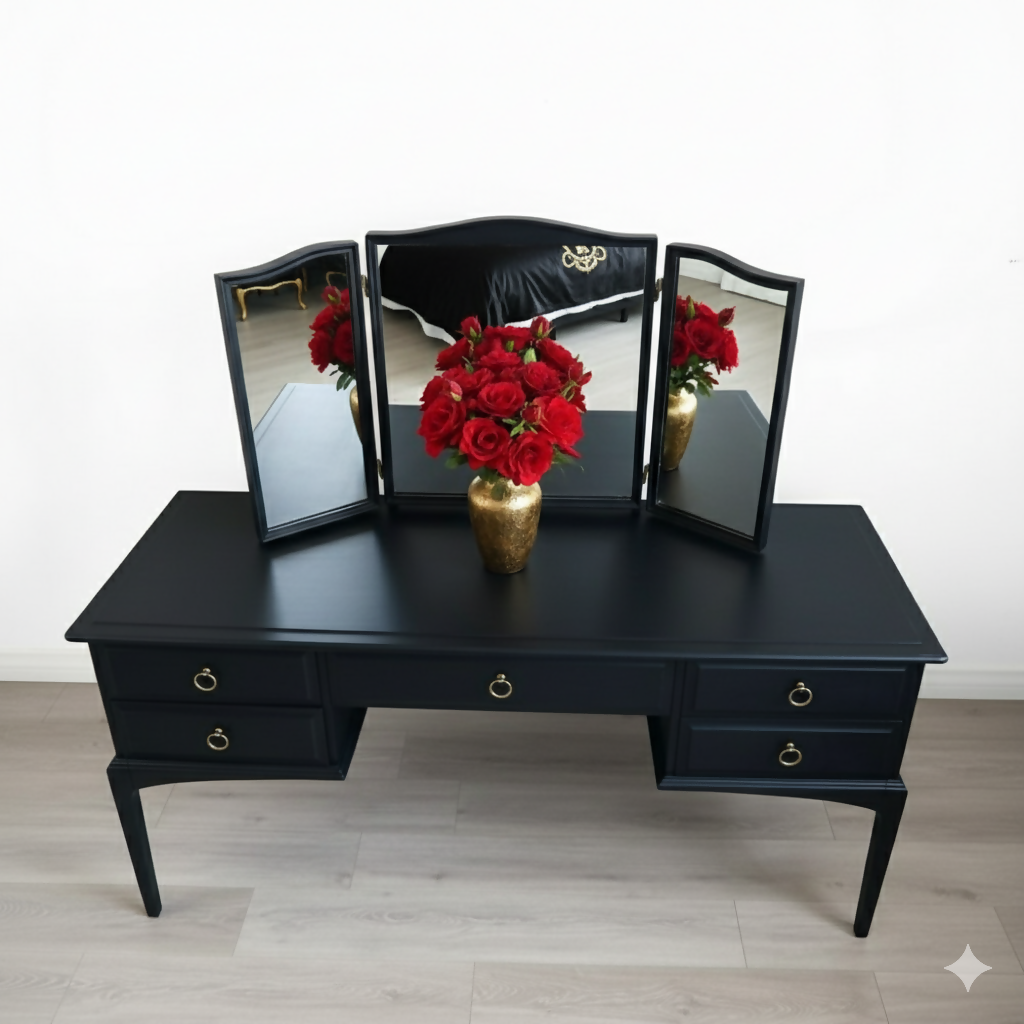 Stag minstrel black dressing table