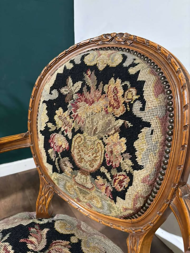 French Fauteuil Elbow Chairvxc