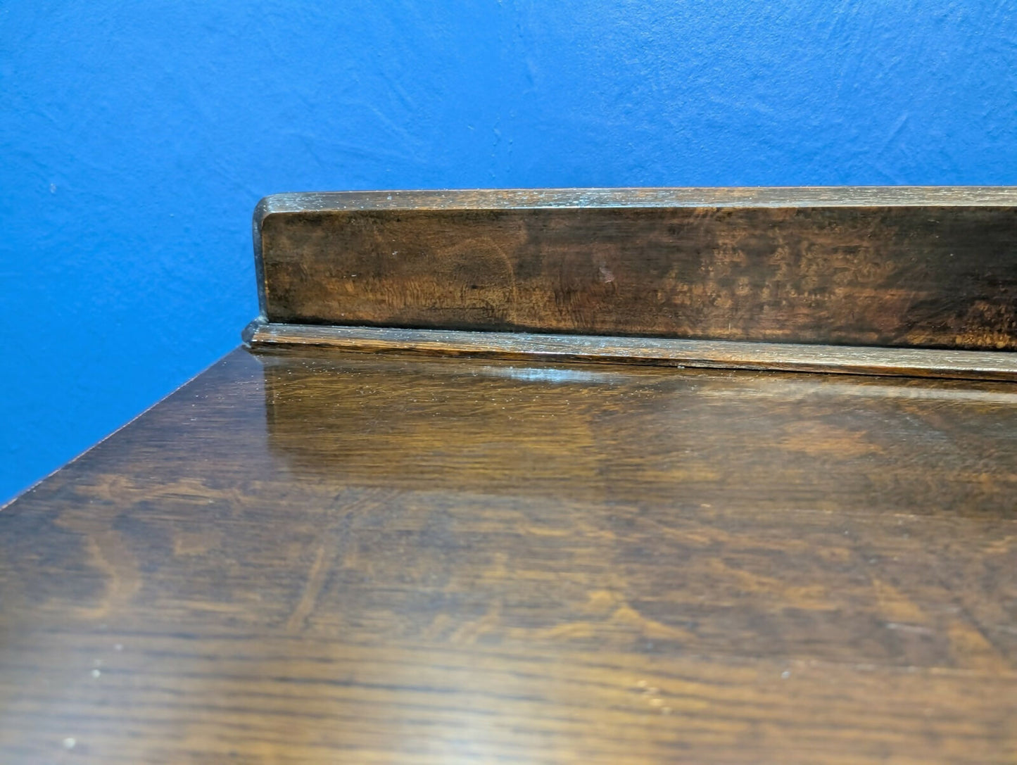Vintage Oak Sideboard Cupboard With Drawers Dresser Base Service Cabinet English