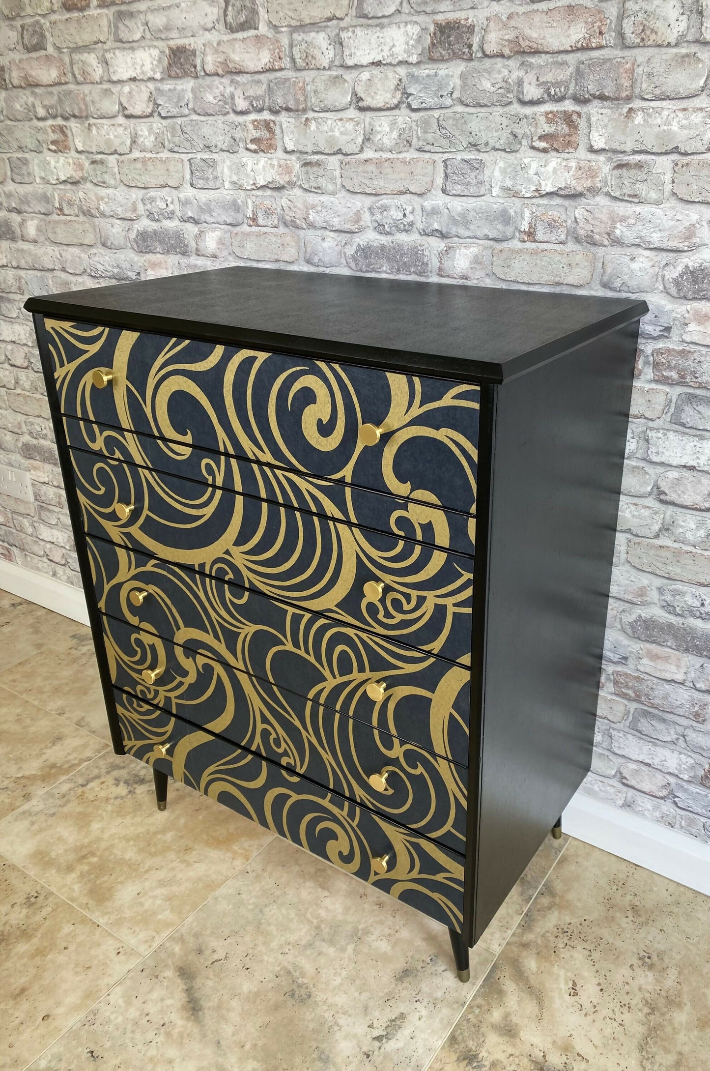 Black Chest of Drawers 4