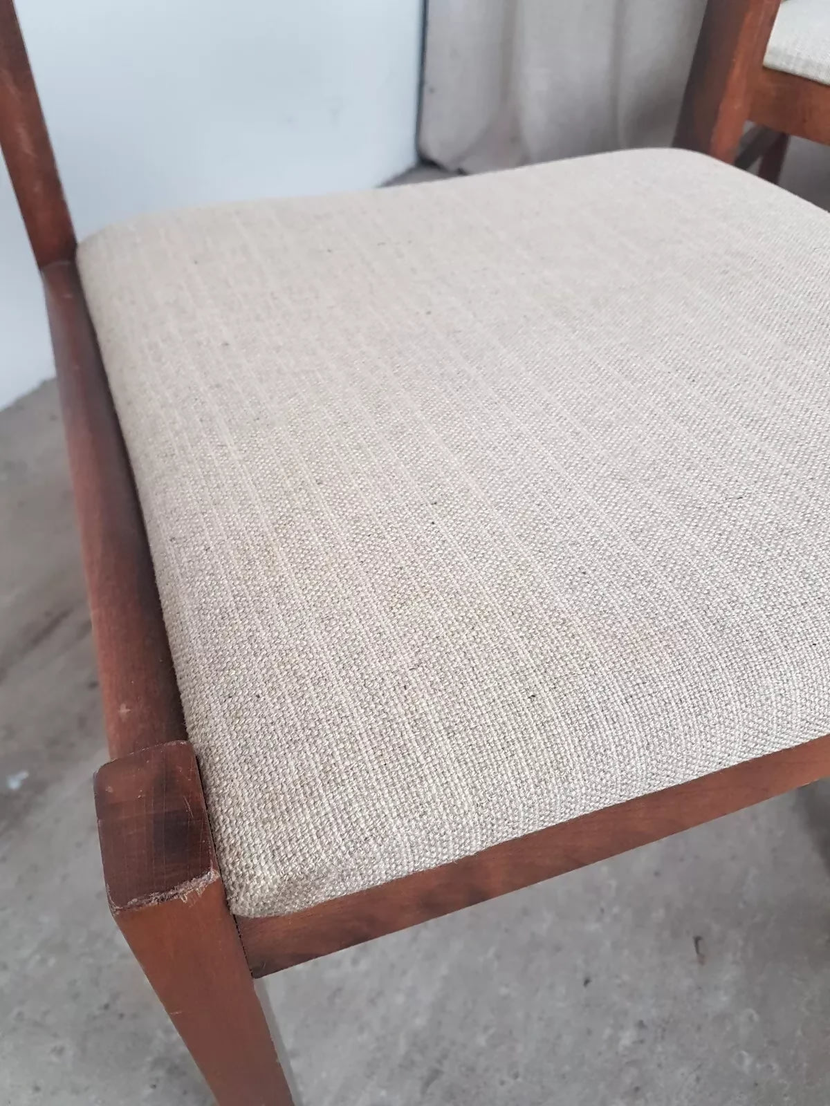 Vintage Mid Century Set Of 4 Dining Chairs Danish Scandi Retro R742