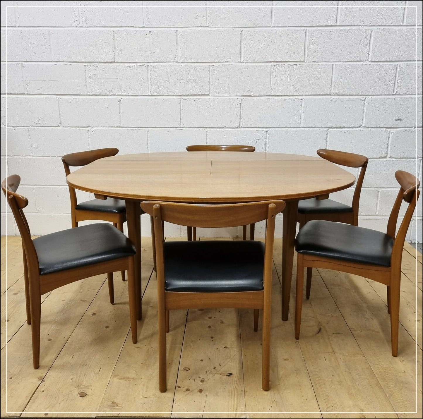 vintage dining table ONLY teak Greaves & Thomas mid century danish design